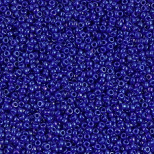 Miyuki rocailles Perlen 15/0 - Opaque cobalt luster 15-1945